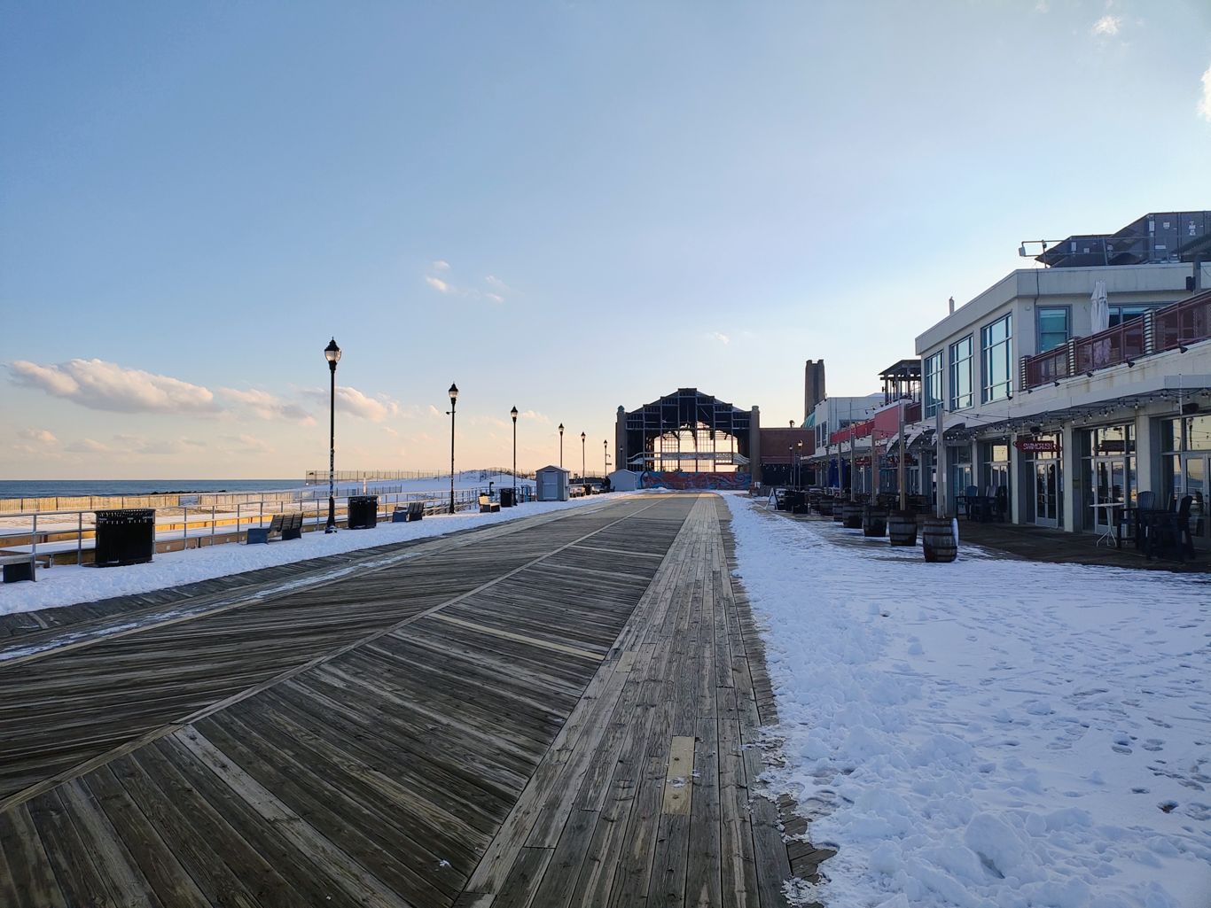Asbury Park in Winter